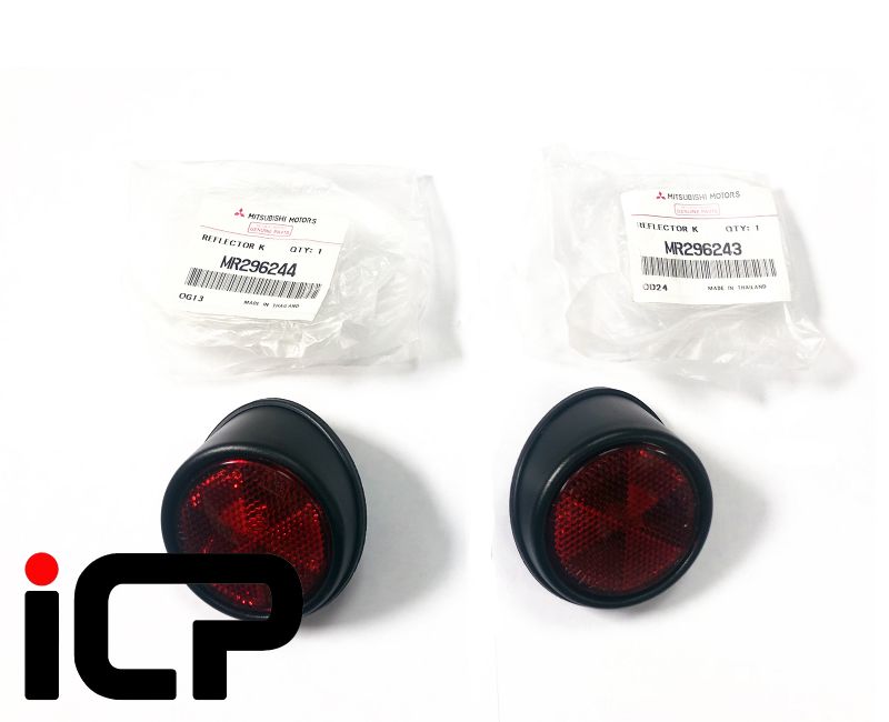 L200 2006-2016 Red Rear Reflector Pair Left /& Right