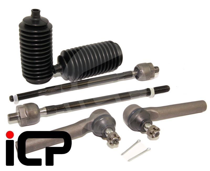 パーツ SUBARU Inner, Outer Track Tie Rod Ends & Boots Fits: Subaru Impreza