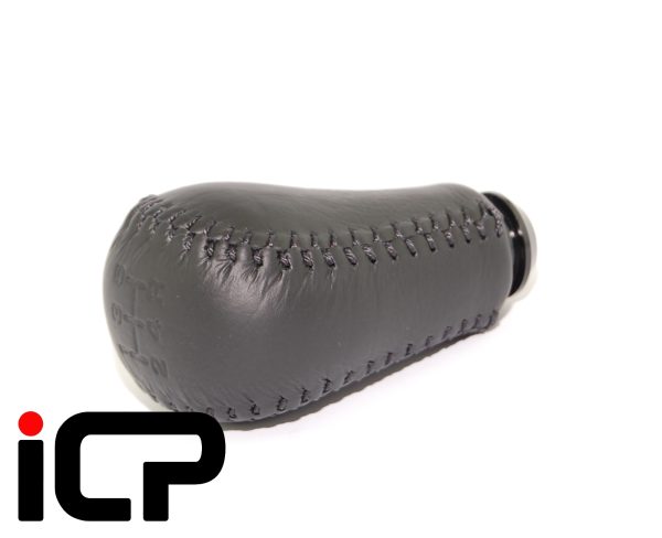 Black Leather 5 Speed Gear Knob - Import Car Parts
