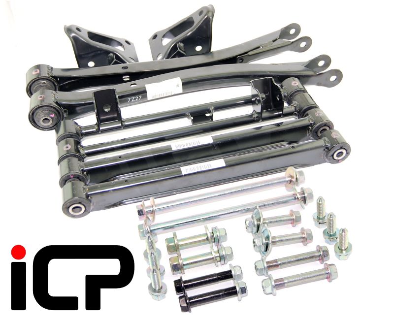 icp replacement subaru lateral & trailing arm including bolt kit