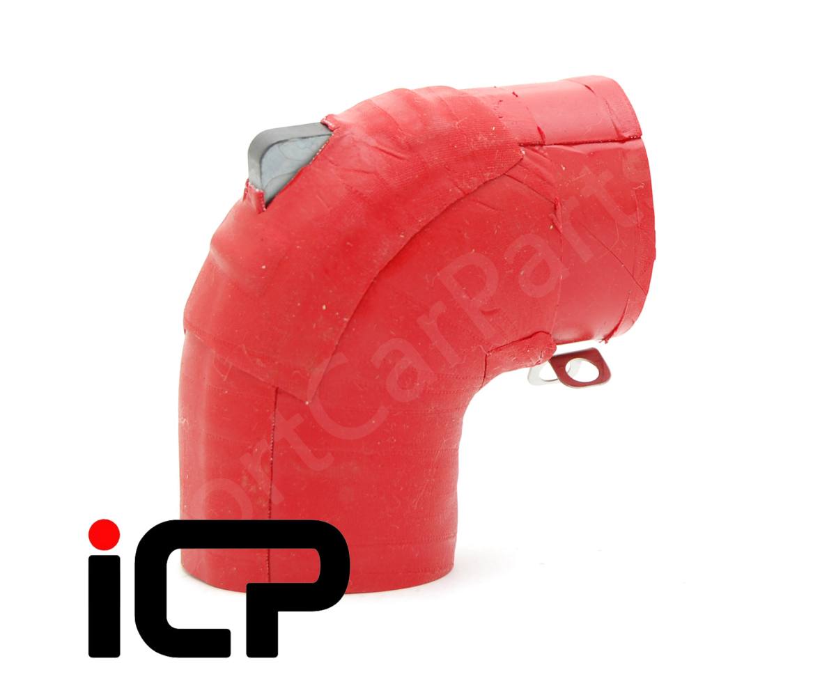 n*i様 SHUN SUDO for Flora-ss-Red ED35 シルク subaru sti red reinforced intercooler hose joiner 14462AA354